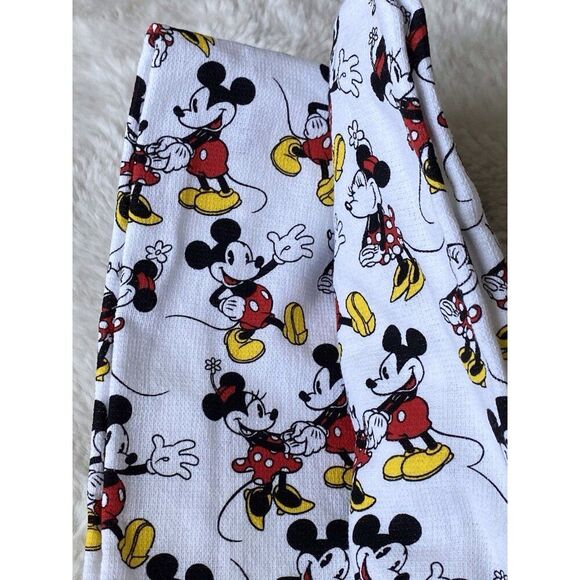 2 Pack Disney Mickey Minnie Mouse Classic Kitchen Towels 16 X 26” NEW - Picture 9 of 13